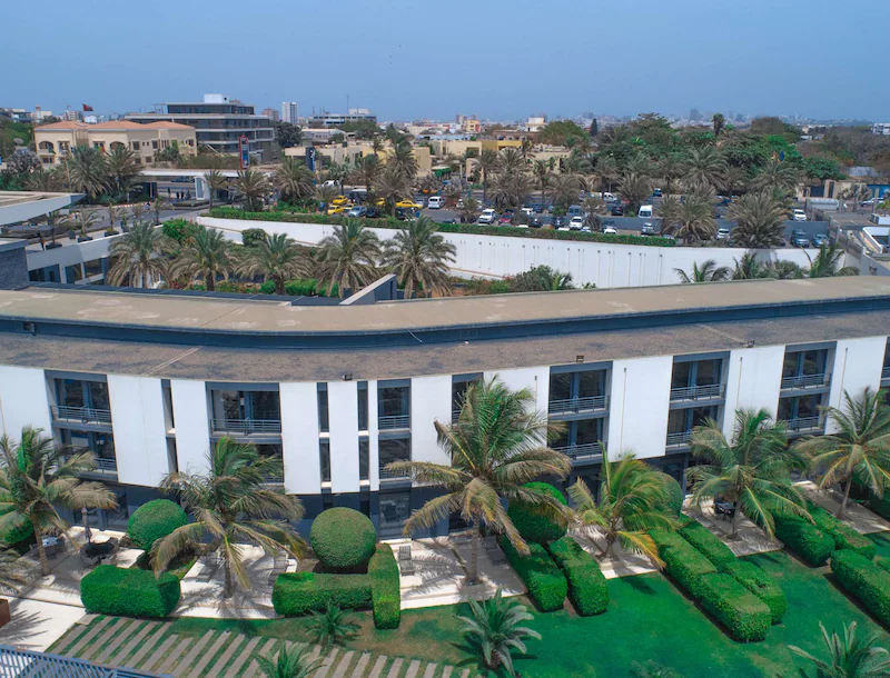 Radisson Blu Hotel, Dakar Sea Plaza - View from above Radisson Blu Hotel, Dakar Sea Plaza