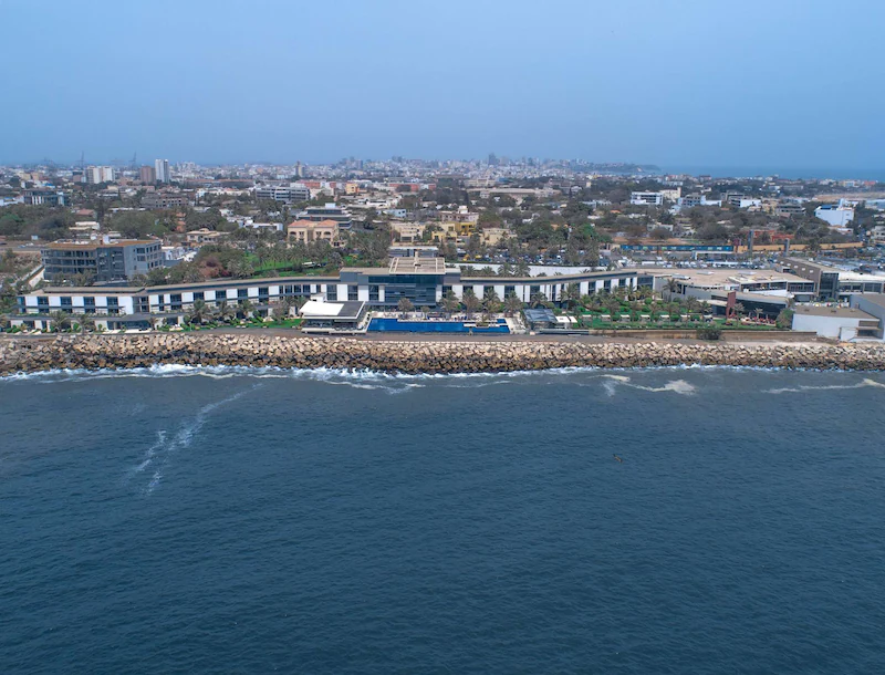 Radisson Blu Hotel, Dakar Sea Plaza - View from the ocean Radisson Blu Hotel, Dakar Sea Plaza