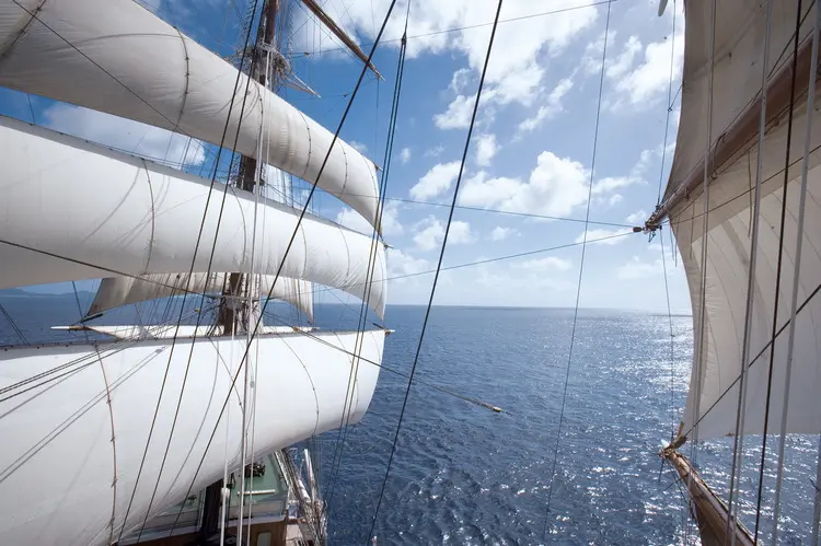 Caribbean tall ship cruise, Sea cloud Caribbean