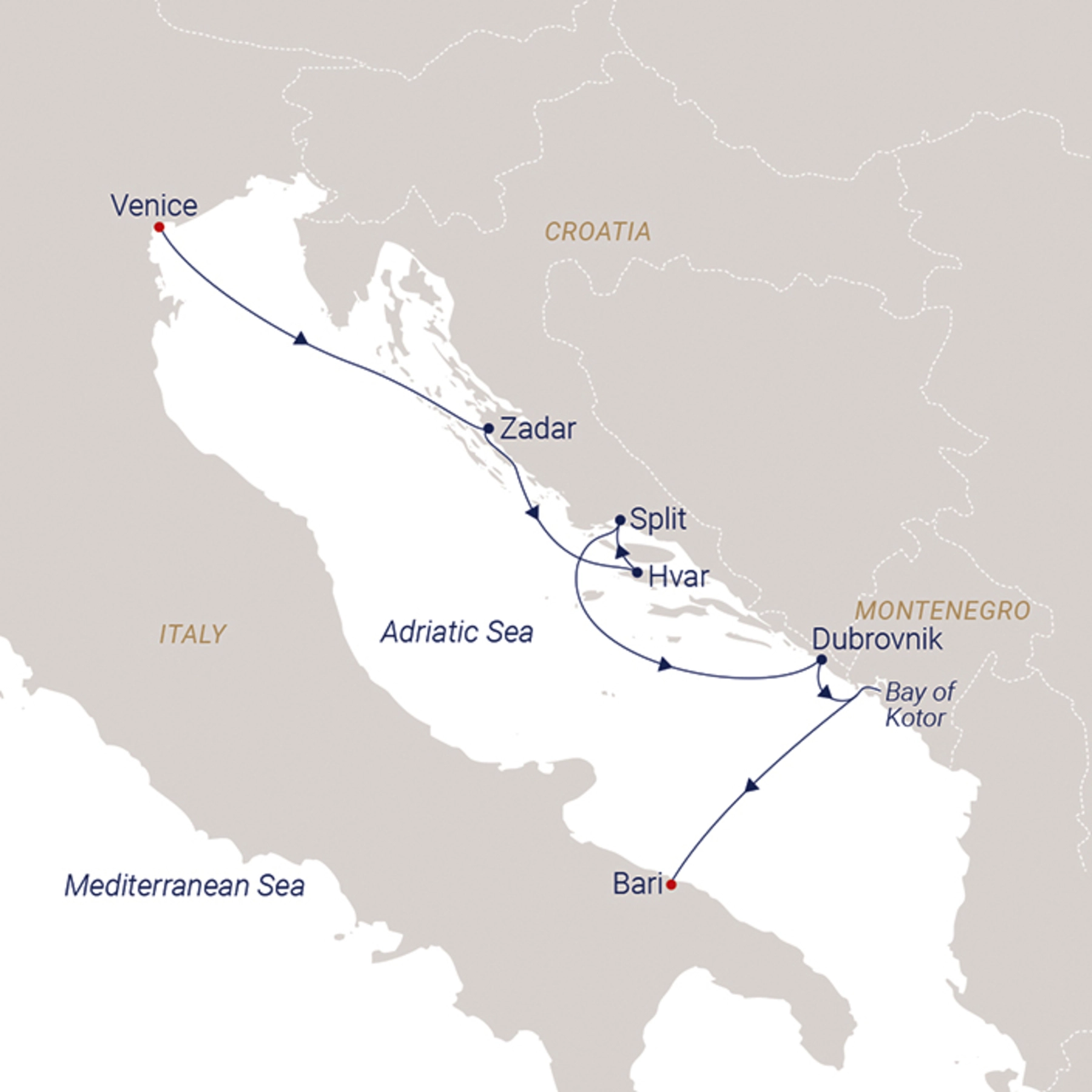 ﻿﻿Venice and The Croatian Coast Cruise, The Enchanting Croatian Coast