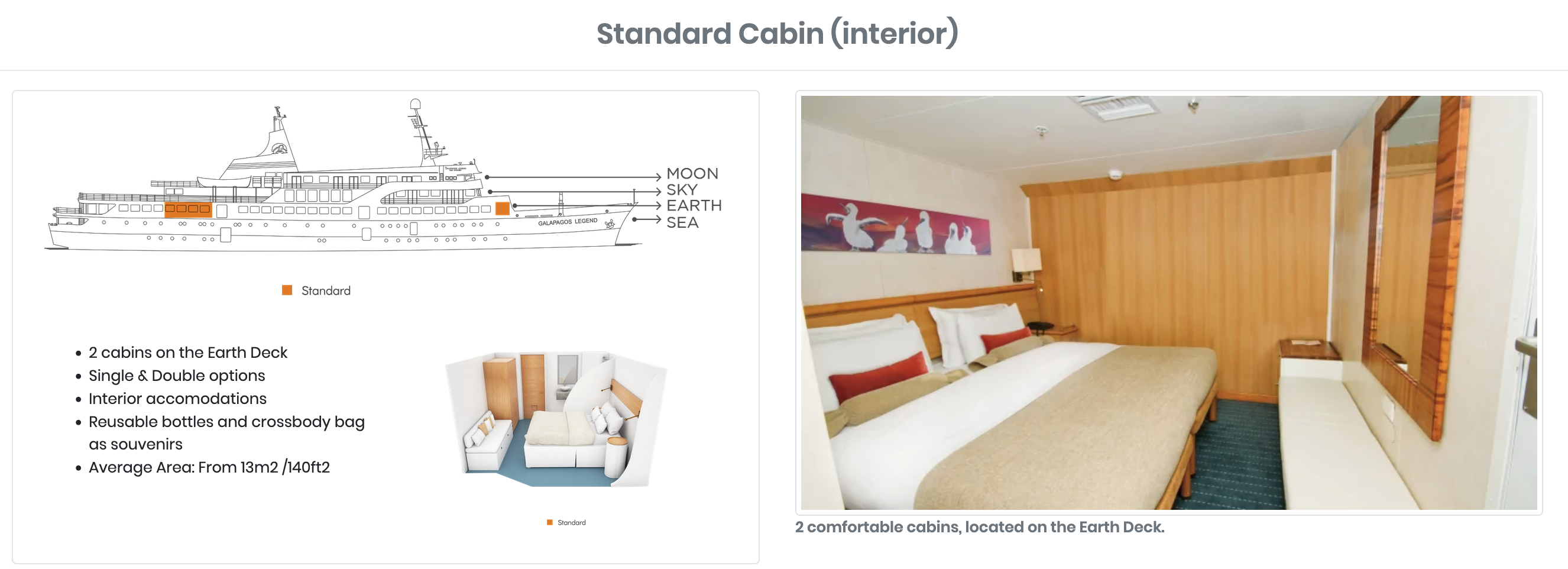 Standard Cabin