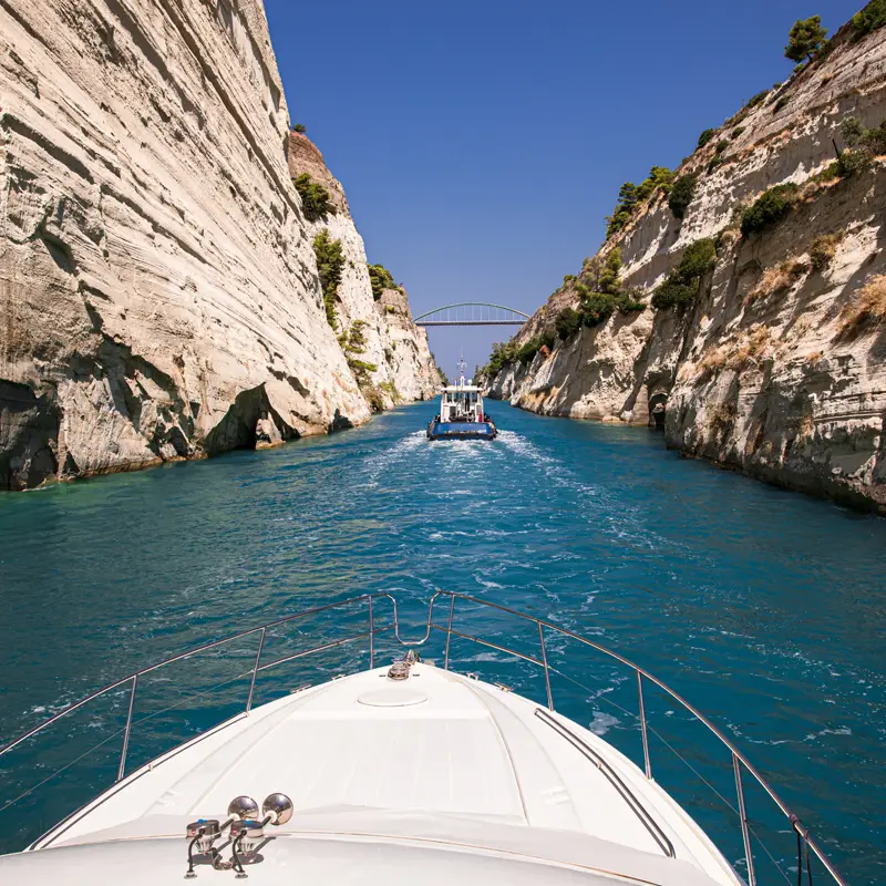 Embarkation & Corinth Canal