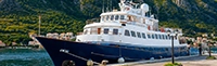 Callisto docked in Kotor, Montenegro