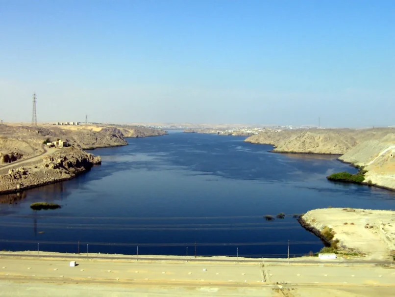 The Nile below the Aswan High Dam